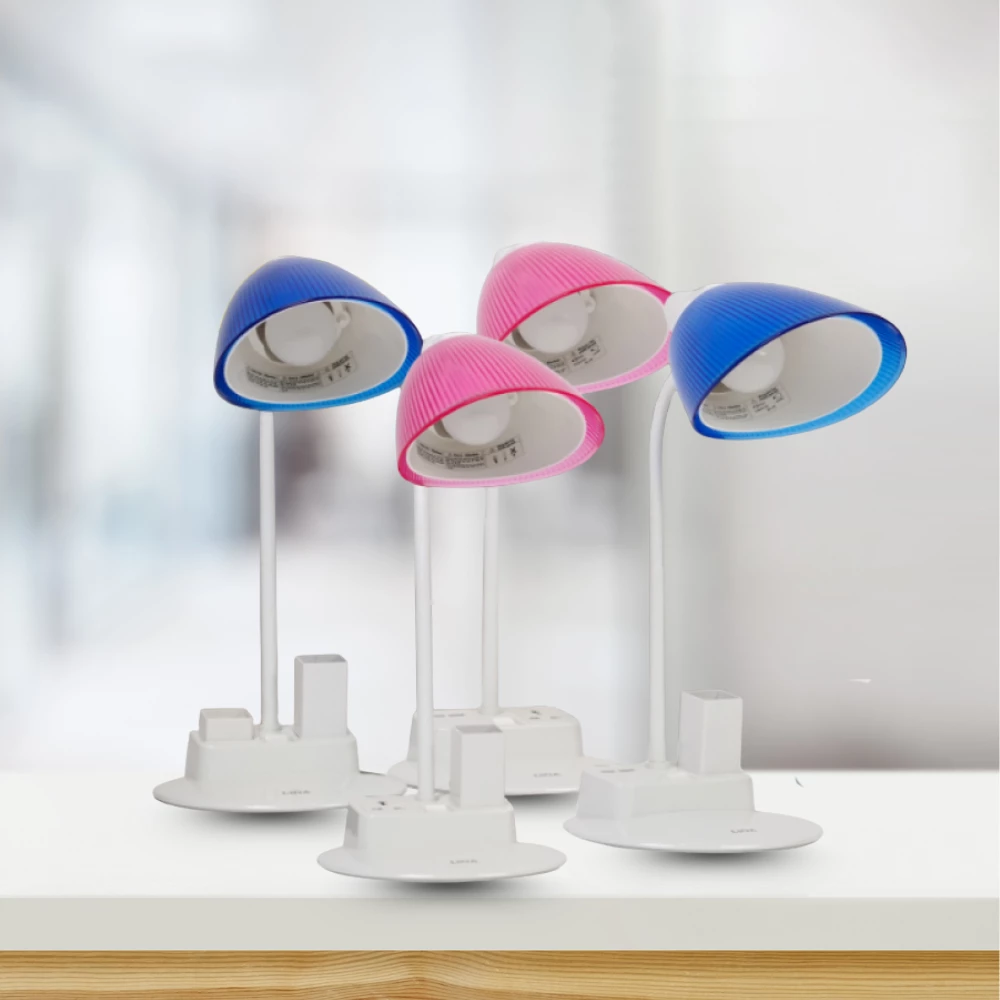 Đèn Bàn Học Tròn Khớp Mềm LiOA