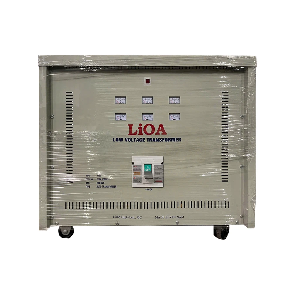 Biến Áp Đổi Nguồn Hạ Áp 3 Pha LiOA Loại Tự Ngẫu - Mã 3K202M2YH5YT