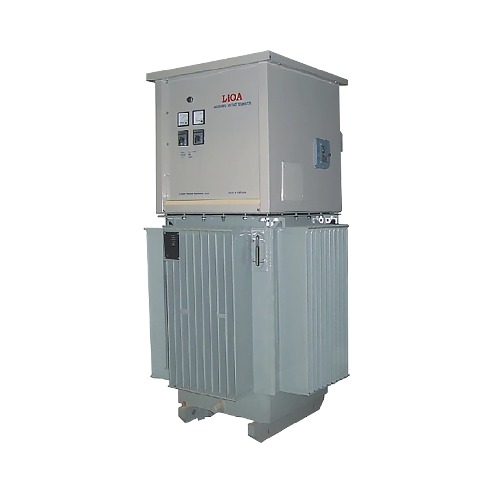 Ổn áp LiOA 3 pha ngâm dầu LiOA D-1500 | Điện áp vào 304V–456V, ra 380V