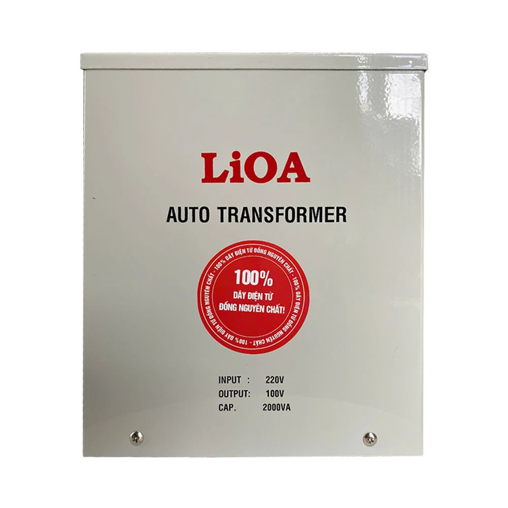 Biến Áp Đổi Nguồn Hạ Áp 1 Pha Vỏ Kim Loại Loại Đặc Biệt - Mã DN020K2