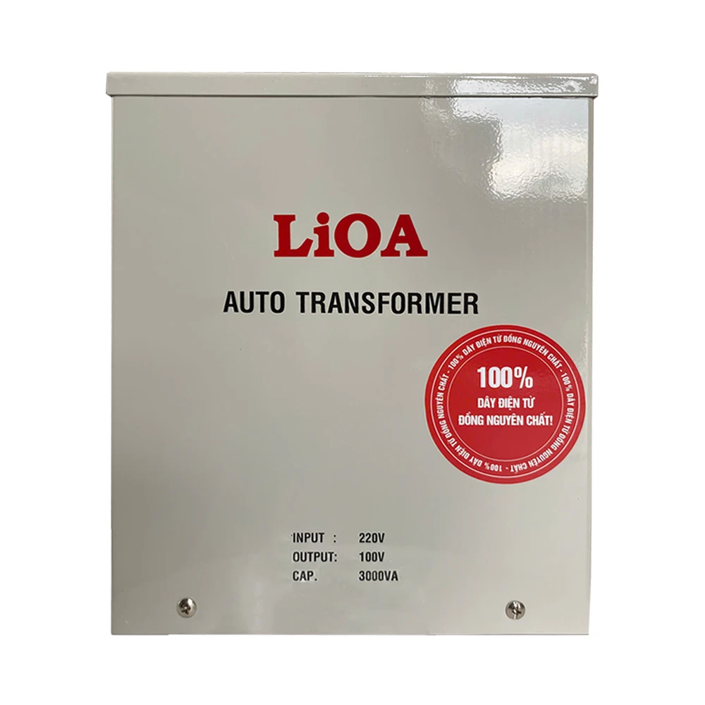 Biến Áp Đổi Nguồn Hạ Áp 1 Pha Vỏ Kim Loại Loại Đặc Biệt - Mã DN030K2