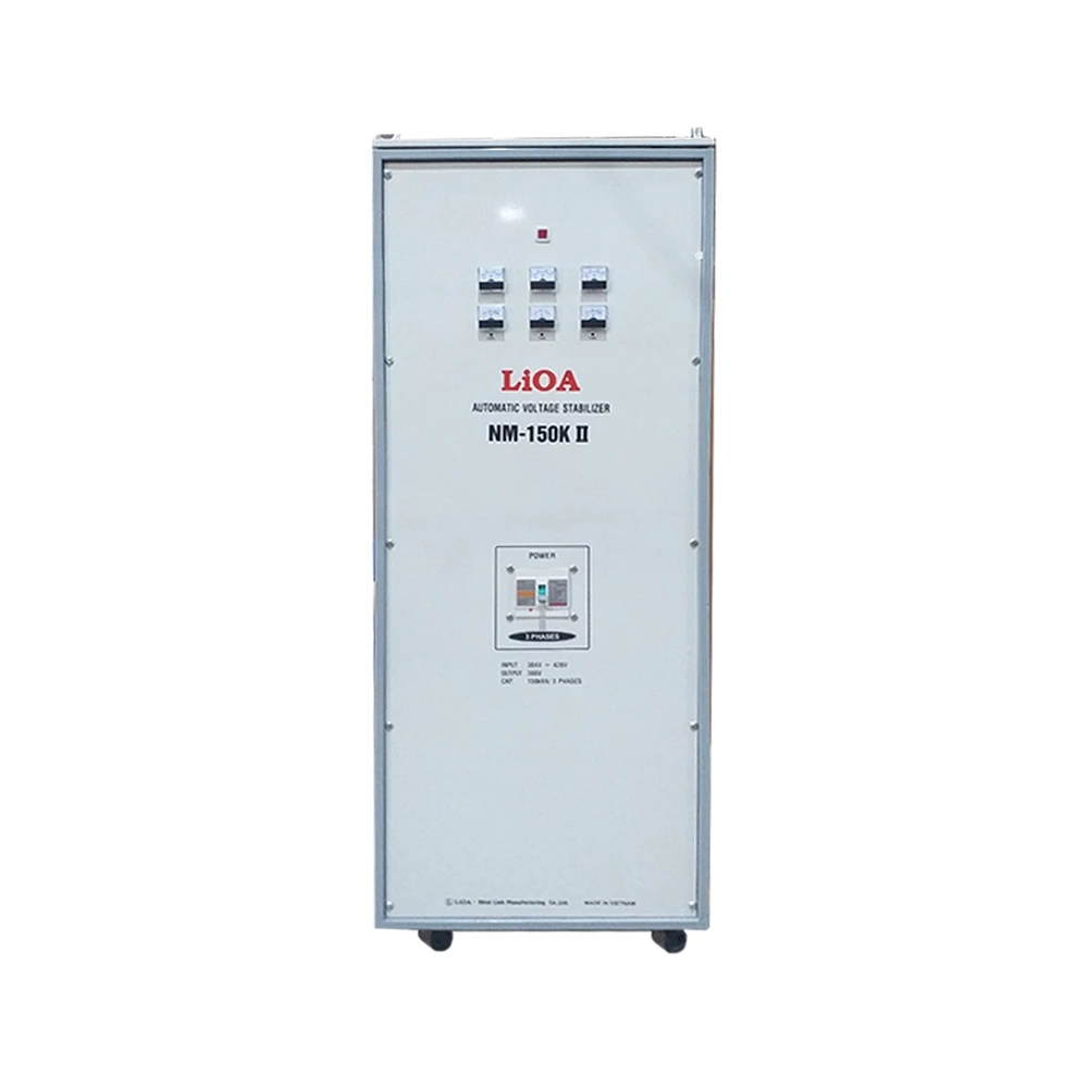 Ổn áp LiOA 3 pha NM-150KII 150kVA (150.000VA) | Điện áp vào 304V-420V, ra 380V
