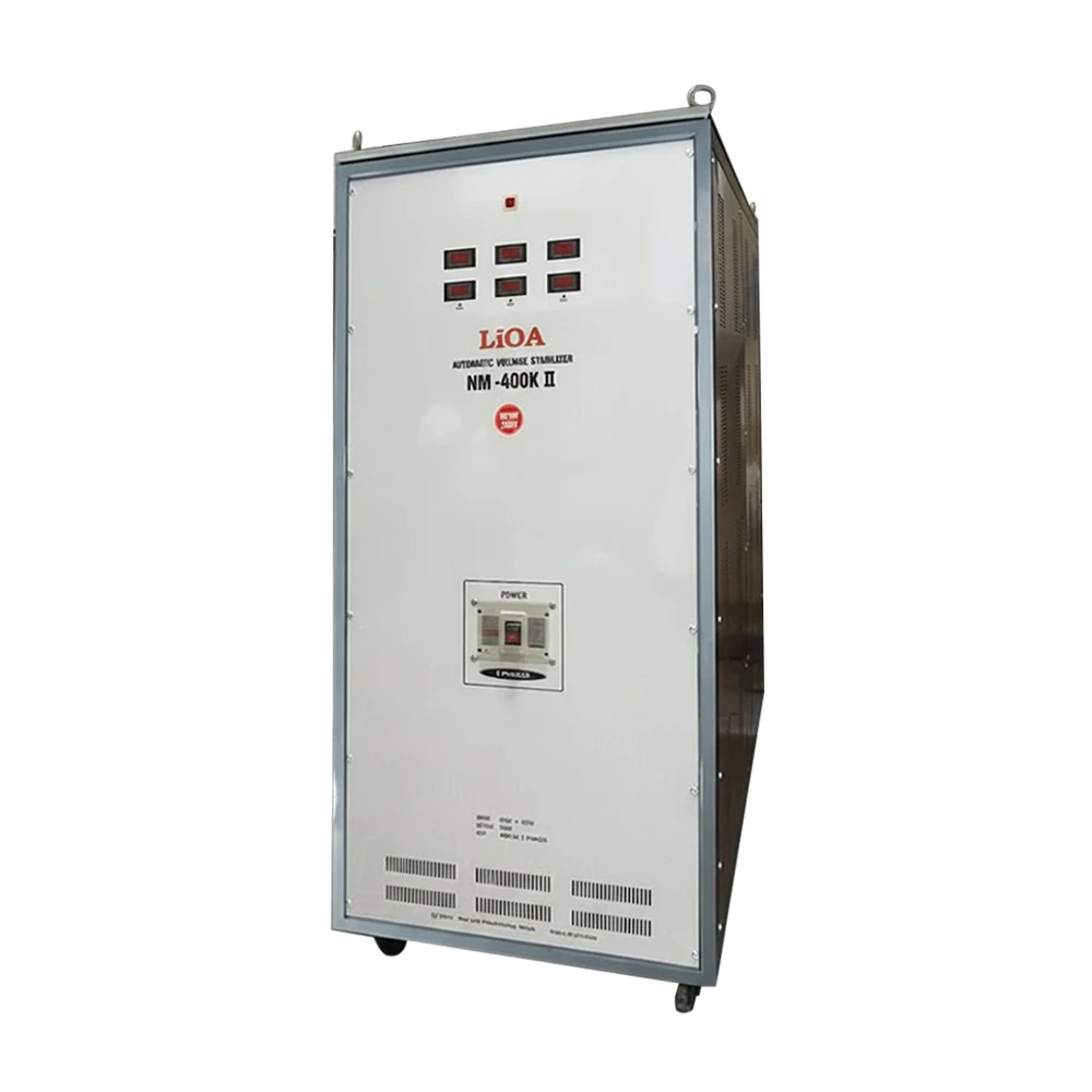 Ổn áp LiOA 3 pha NM-400KII 400kVA (400.000VA) | Điện áp vào 304V-420V, ra 380V