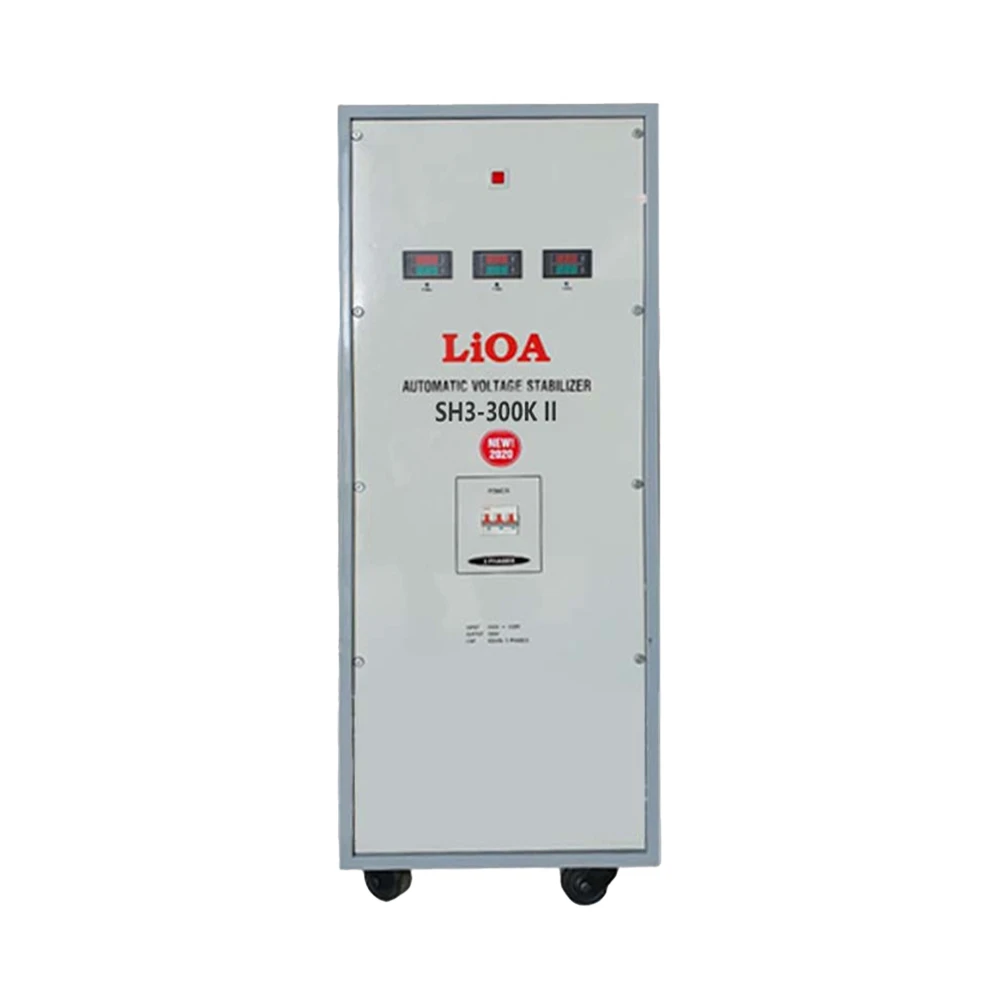 Ổn áp LiOA 3 pha SH3-300KII | Điện áp vào 260V–430V, ra 380V