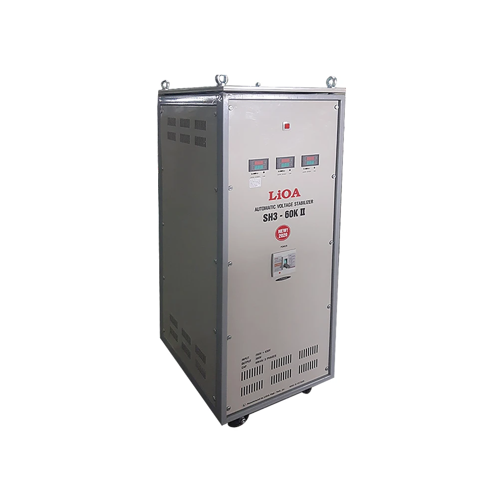 Ổn áp LiOA 3 pha SH3-60KII | Điện áp vào 260V–430V, ra 380V