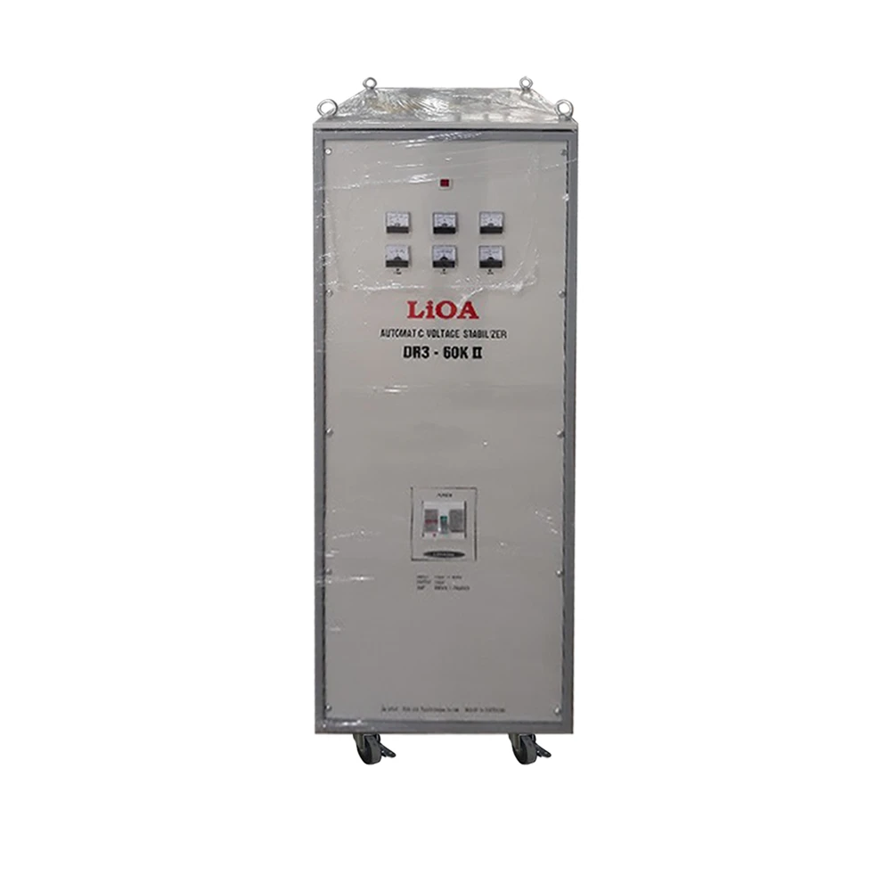 Ổn áp LiOA 3 pha DR3-60KII | Điện áp vào 160V–430V, ra 380/200V